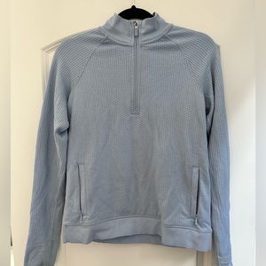 Lulu lemon pull over. Light blue